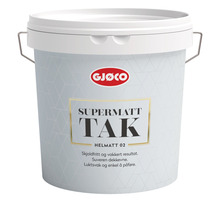 Interiør 02 hvit base 2,7 liter tak - Gjøco